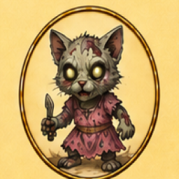 Kitten Zombie (1×1)